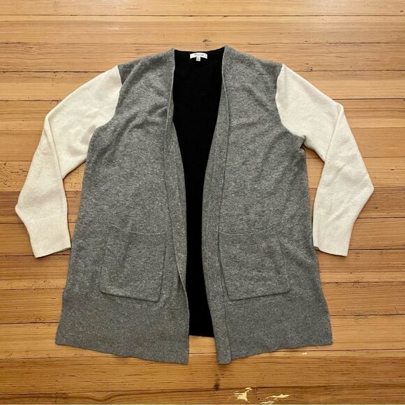 Madewell colorblock Kent sweater in coziest yarn. Size L. - Picture 6 of 12